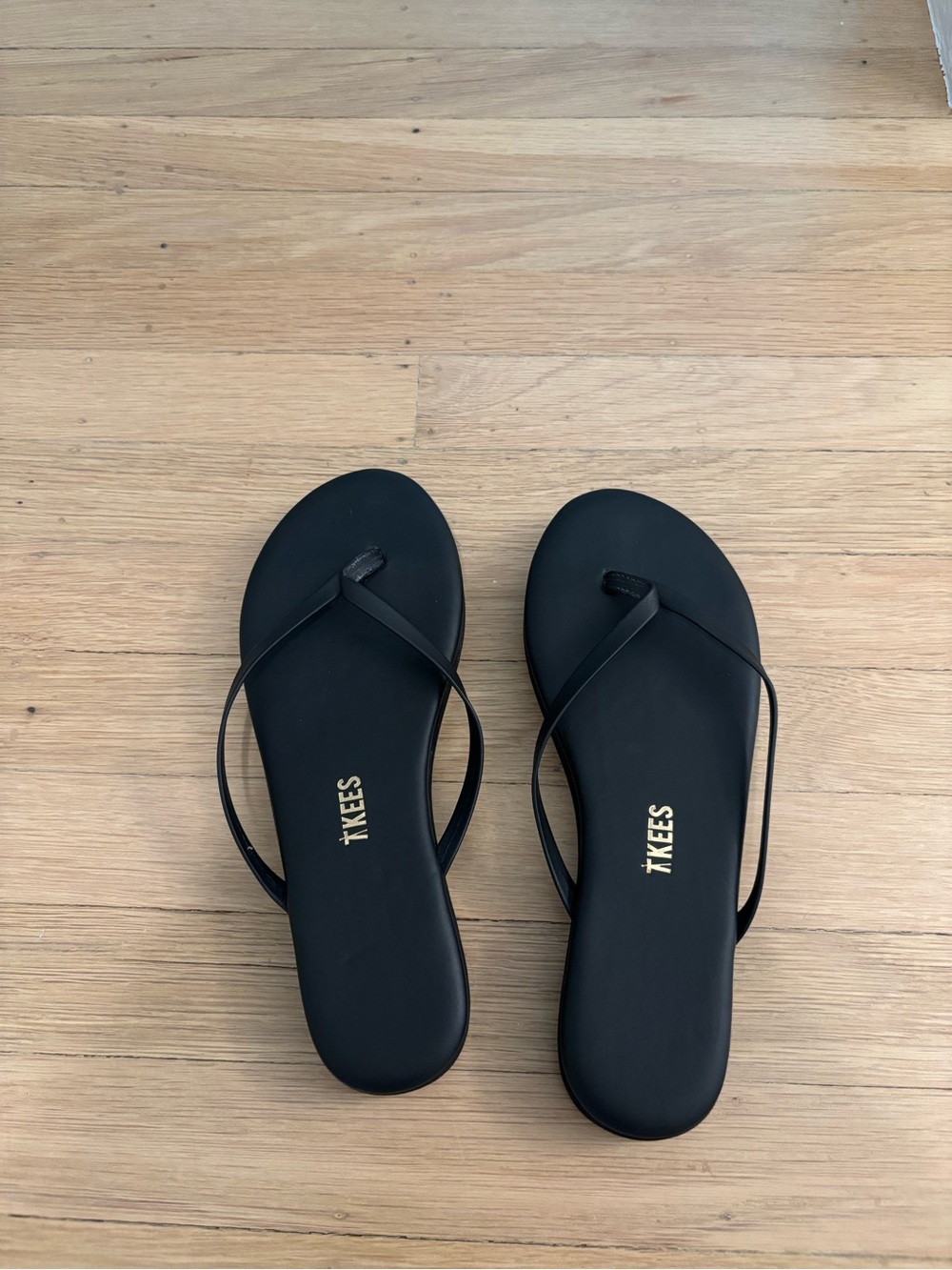 TKEES Black Platform sandals